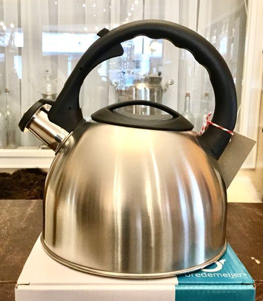 Teekessel Universal Edelstahl gebürstet 2,5l