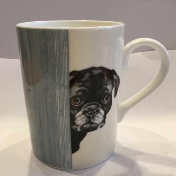 Porzellan Becher (DOG THROUGH THE DOOR LUCY MUG 3)