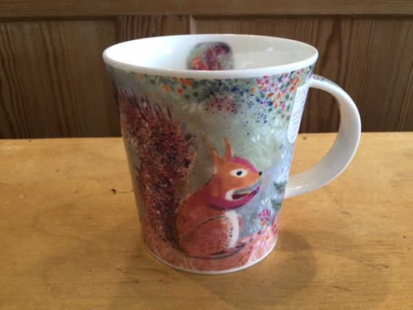 Porzellan Tasse Lomond Eichhörnchen