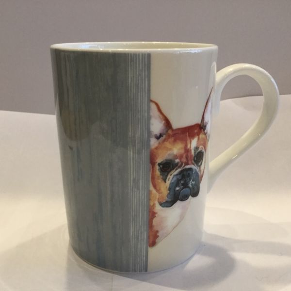 Porzellan Becher (DOG THROUGH THE DOOR LUCY MUG 4)