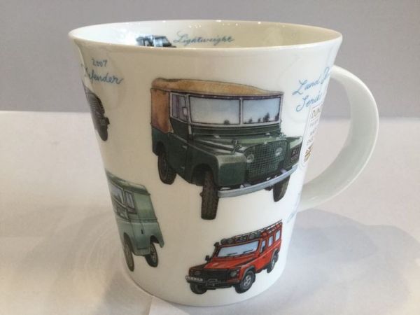 Porzellan Tasse (Landrover)