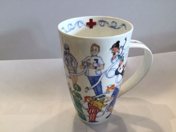 Porzellan Tasse Modell Henkley (Ärzte)