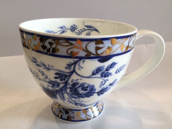 Porzellan Tasse Modell Syke (Delf Blue)